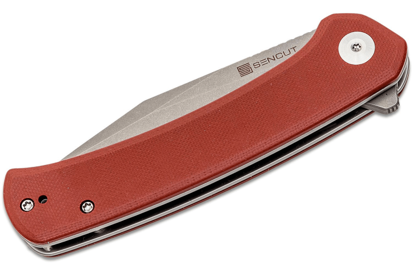 Sencut Snap SA05AV1 folding knife 11.8cm burgundy G10 handle