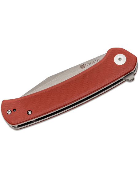 Sencut Snap SA05AV1 folding knife 11.8cm burgundy G10 handle