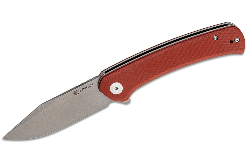 Sencut Snap SA05AV1 folding knife 11.8cm burgundy G10 handle