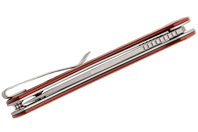 Sencut Snap SA05AV1 folding knife 11.8cm burgundy G10 handle