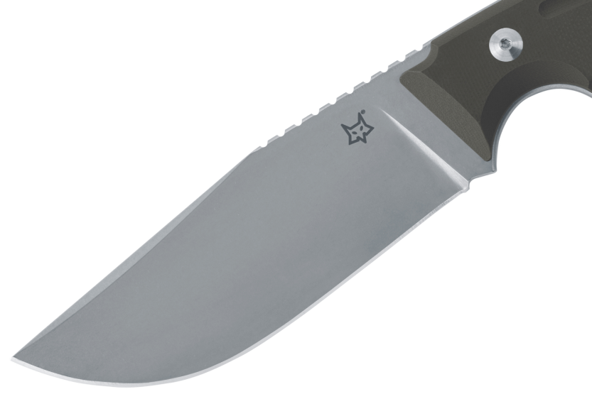 Fox Octopus Vulgaris FX.510OD coltello 11,5 cm lama verde G10 manico + fodero in pelle