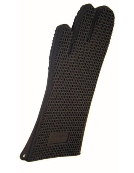 Luva de silicone com 3 dedos, proteção térmica (300°C), modelo grande