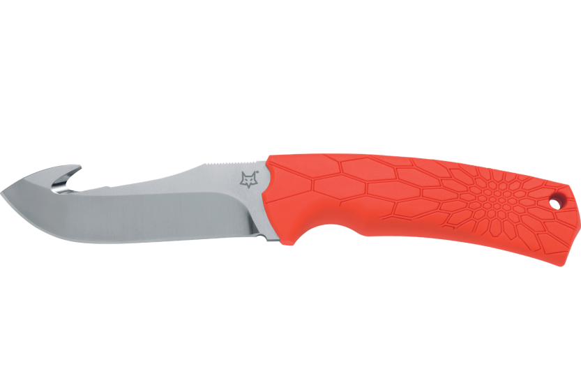 Cuchillo Fox Core Naranja FX.607OR Hoja 10cm Mango polipropileno/caucho + funda nylon