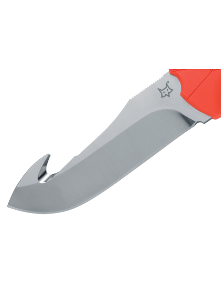 Fox Core Orange FX.607OR knife 10cm blade polypropylene/rubber handle + nylon sheath