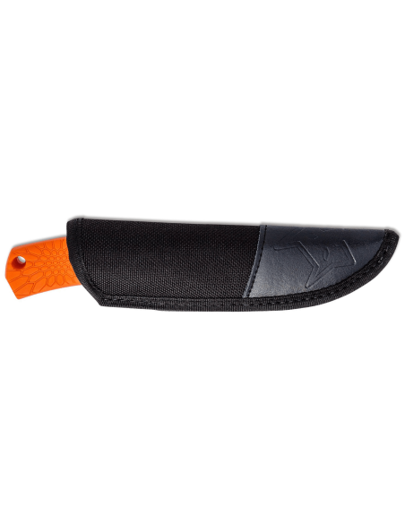 Fox Core Orange FX.607OR kniv 10 cm blad polypropylen/gummihandtag + nylonhölje