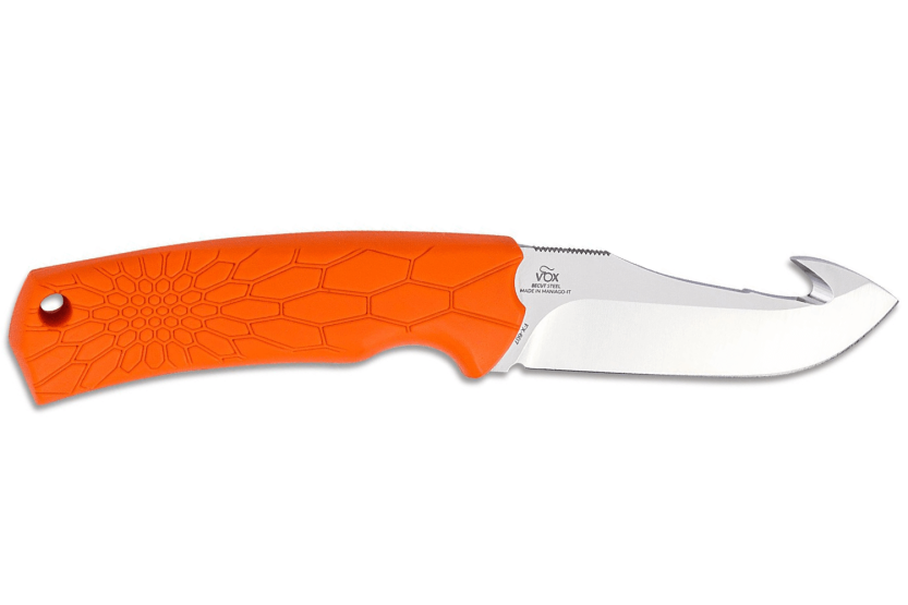Fox Core Orange FX.607OR coltello lama 10 cm manico in polipropilene/gomma + fodero in nylon