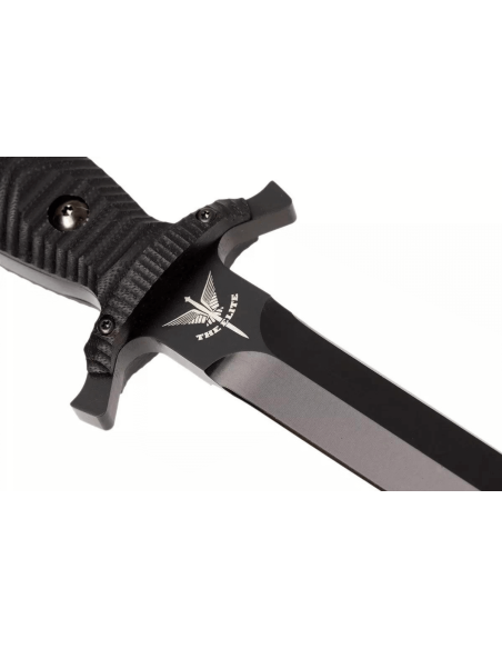 Fox Military Bellum Knife 21711 17.5cm blade black G10 handle + sheath