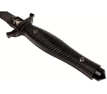 Messer Fox Military Bellum 21711 Klinge 17,5cm Griff G10 schwarz + Etui 2