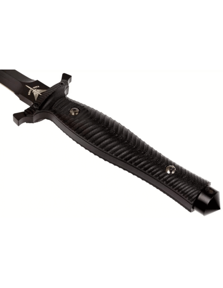 Fox Military Bellum Knife 21711 17.5cm terä musta G10 kahva + tuppi