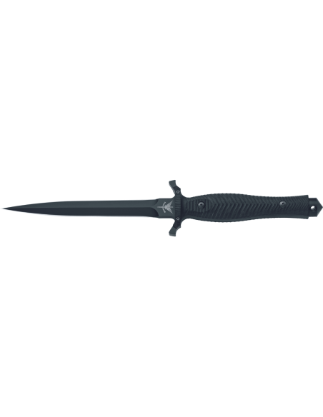 Fox Military Bellum Knife 21711 17.5cm blade black G10 handle + sheath