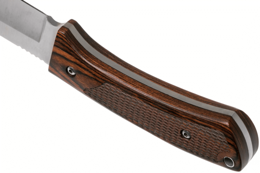 Black Fox BF.741 mes 11,4cm lemmet pakka houten handvat met schede