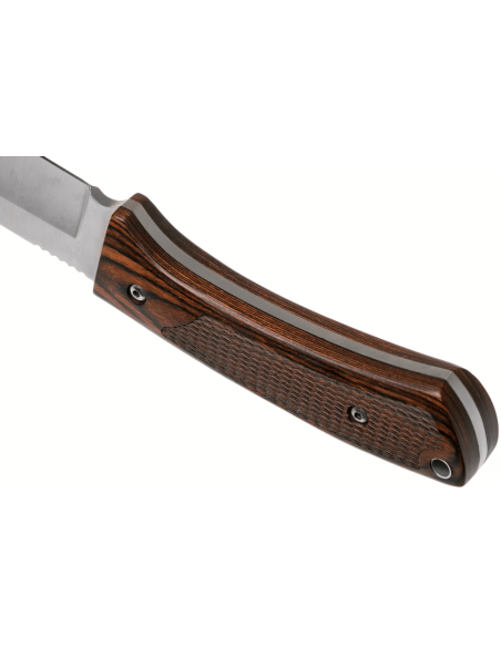 Black Fox BF.741 kniv 11,4 cm blad pakka trehåndtak med slire
