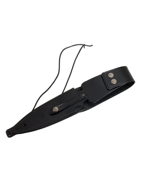 Fox Military Modras FX.508 coltello 17,5 cm lama G10 manico marrone/nero + fodero in pelle