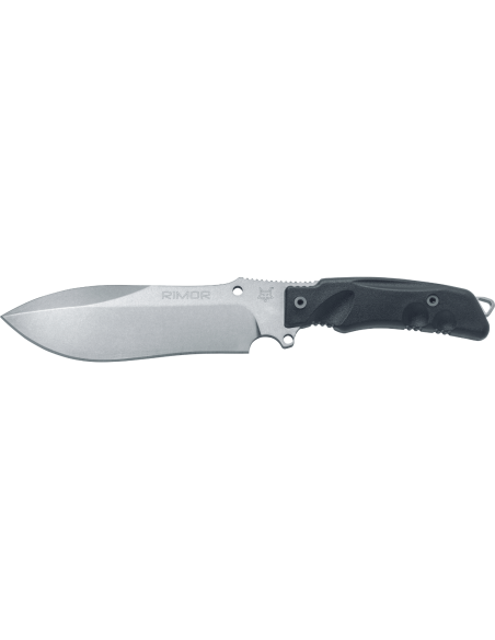 Fox Military Rimor FX.9CM07 17,5 cm sort nylon/glasfiberhåndtag + skede