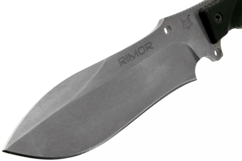 Fox Military Rimor FX.9CM07 17,5cm black nylon/fiberglass handle + sheath