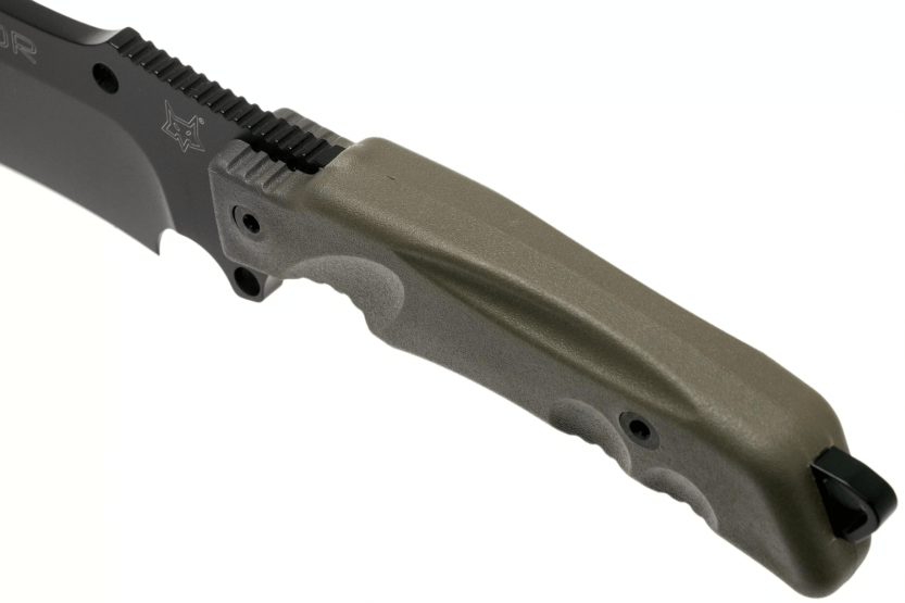 Fox Military Rimor Messer FX.9CM07OD 17,5cm Nylon/Glasfaser Griff grün + Etui