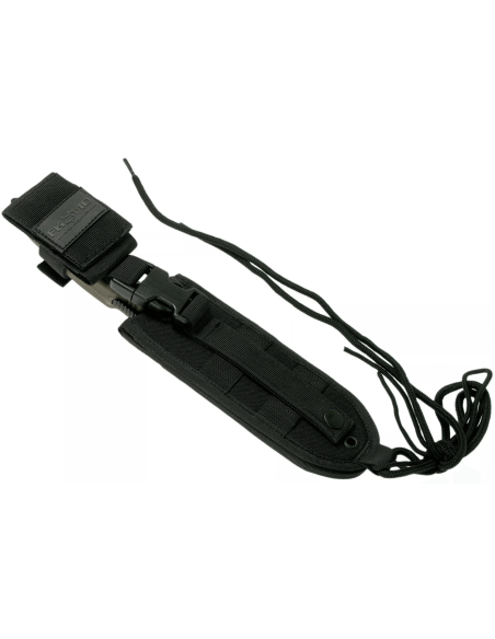 Faca Fox Military Rimor FX.9CM07OD 17,5cm com cabo verde em nylon/fibra de vidro + bainha