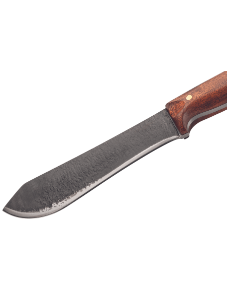 Herbertz puukko 585518 damaskoterä 17,9cm kirsikkakahva + nahkatuppi + sytytin + palokärki