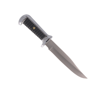 Herbertz Bowie-kniv 106415 15,5 cm blad i sink og lærhåndtak + lærslire 2