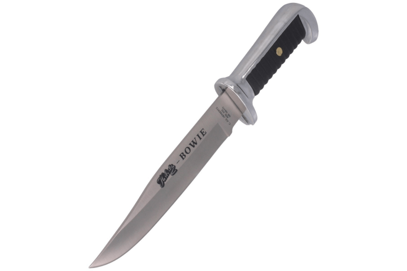 Cuchillo Herbertz Bowie 106415 15.5cm hoja zinc y mango cuero + funda cuero