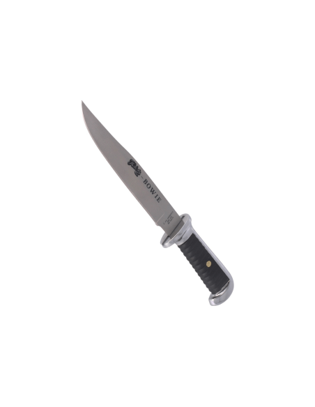 Coltello Bowie Herbertz 106415 lama 15,5 cm manico in zinco e pelle + fodero in pelle