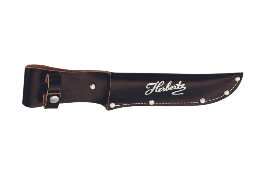 Herbertz Bowiemesser 106415 Klinge 15,5cm Zink- und Ledergriff + Lederetui