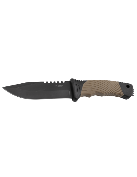 Herbertz 585412 kniv 11,7 cm blad gummi/polymerhåndtag med glasknuser + etui