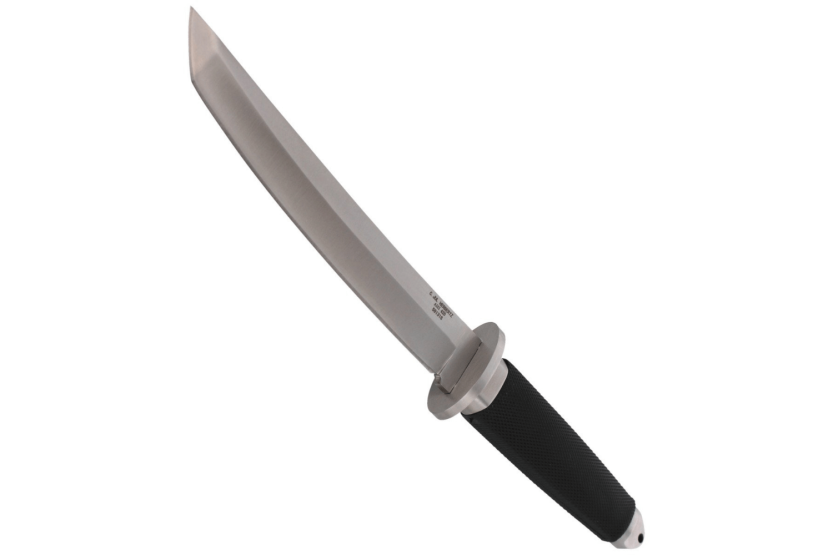 Coltello Herbertz 581318 18cm lama tanto manico in gomma nera + fodero in pelle