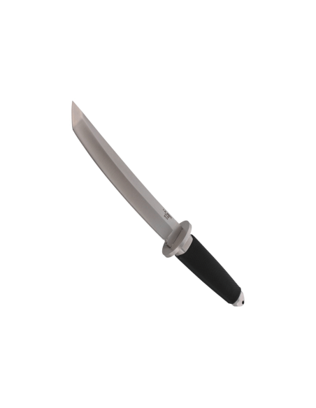 Canivete Herbertz 581318 18cm de lâmina tanto cabo de borracha preto + bainha de couro