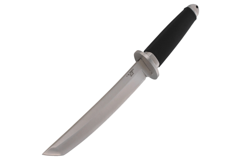 Canivete Herbertz 581318 18cm de lâmina tanto cabo de borracha preto + bainha de couro