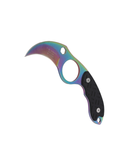 Herbertz 572904 karambit halskniv 4 cm blad G10 håndtak svart + etui