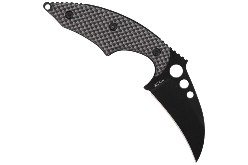 Herbertz karambit-halskniv 575706 6 cm klinge aluminiumshåndtag + etui