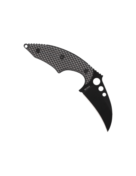 Herbertz karambit-halskniv 575706 6 cm klinge aluminiumshåndtag + etui