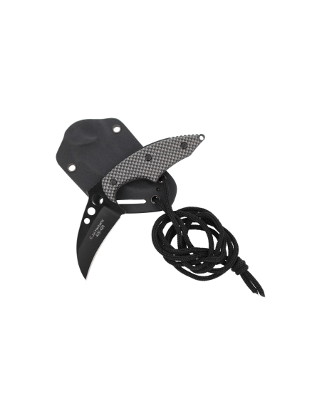 Karambit Halsmesser Herbertz 575706 Klinge 6cm Aluminiumgriff + Etui