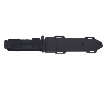 Coltello Herbertz 532613 18 cm lama nera manico in polimero con custodia 2