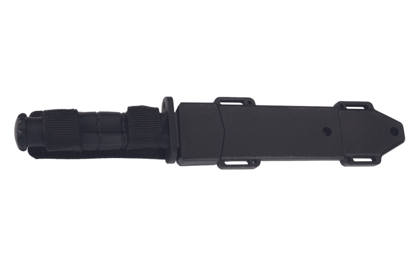 Herbertz kniv 532613 18cm svart blad polymerhandtag med fodral