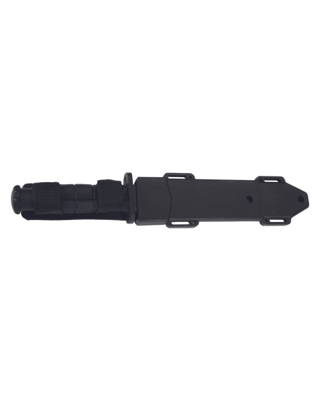 Herbertz kniv 532613 18cm svart blad polymerhandtag med fodral