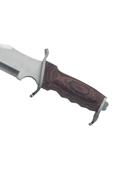 Herbertz knife 103727 27cm stainless steel blade pakka wood handle with sheath