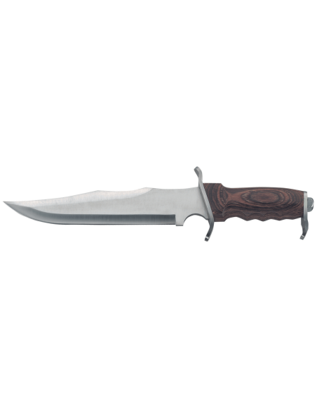 Herbertz knife 103727 27cm stainless steel blade pakka wood handle with sheath