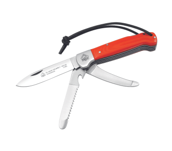 Canivete multifunções Puma IP La Caza Micarta I 331011 com cabo em madeira de oliveira de 11 cm