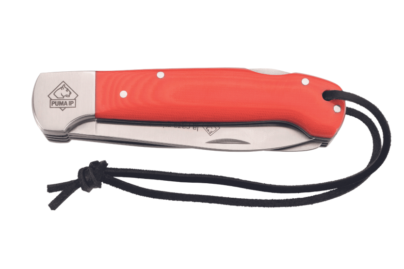 Canivete multifunções Puma IP La Caza Micarta I 331011 com cabo em madeira de oliveira de 11 cm