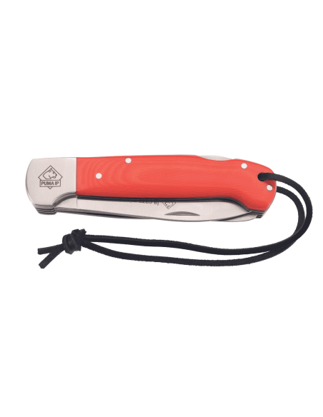 Multifunksjonell foldekniv Puma IP La Caza Micarta I 331011 håndtak i oliventre 11 cm