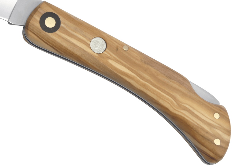 272311 Puma IP Tourer Olive coltello pieghevole 11,2 cm manico in legno d'oliva