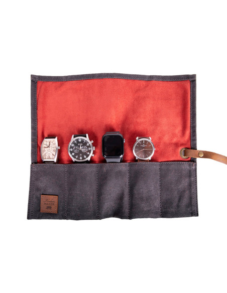 Bolsa Alaskan Maker Woodchuck para facas dobráveis e relógios