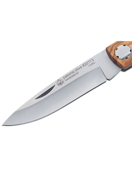 Puma IP Paloma Olive foldekniv 318910 10 cm håndtak i oliventre