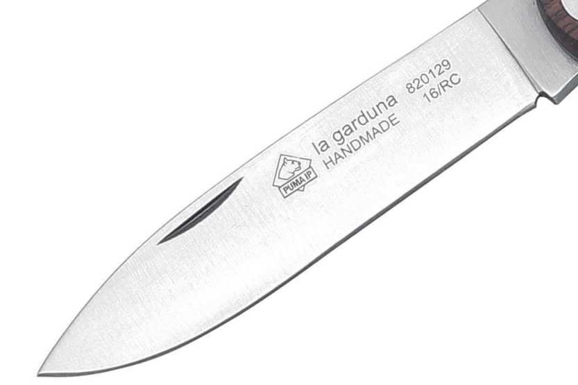 Puma IP La Gardua taittoveitsi 32111111 oliivipuinen kahva 11cm