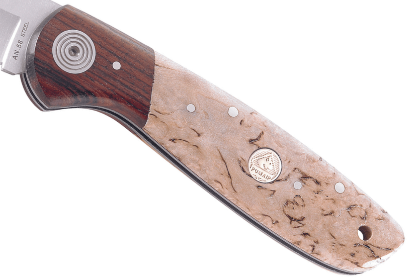 Puma IP Birch III coltello pieghevole 341211 10,8 cm manico in betulla