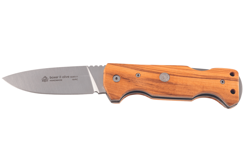 Puma IP Boxer II foldekniv 298511 håndtag i oliventræ 10,6 cm