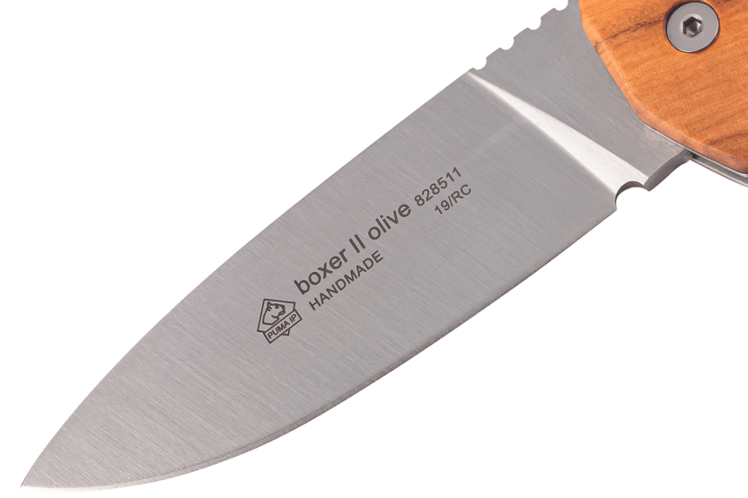Puma IP Boxer II foldekniv 298511 håndtag i oliventræ 10,6 cm