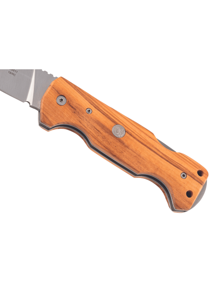 Puma IP Boxer II foldekniv 298511 håndtag i oliventræ 10,6 cm